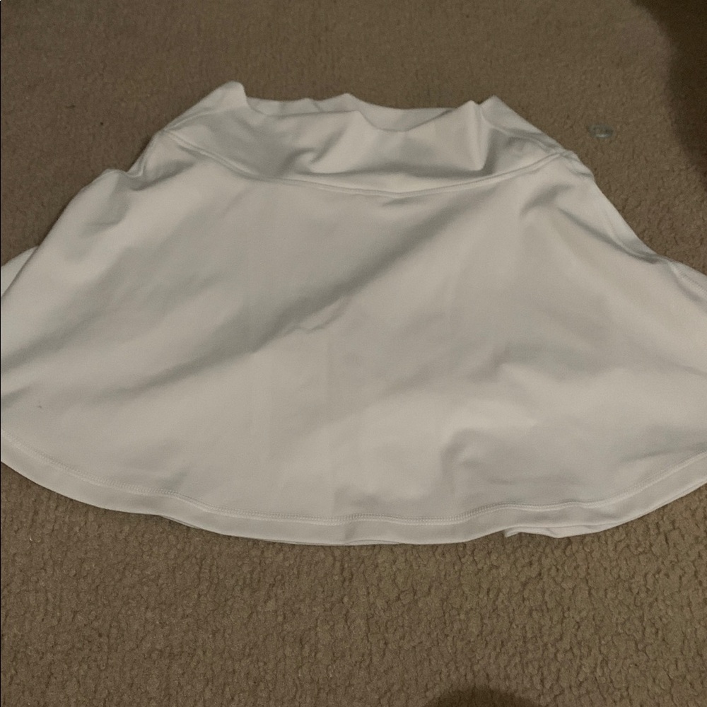 J. Crew White Mini Skirt